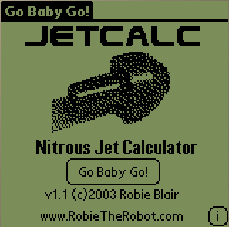 Nitrous Oxide Jet Calculator - JETcalc n2o NOS venom Zex palm