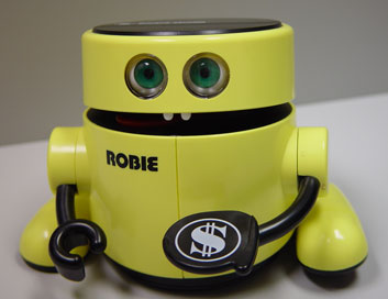 Robie the Robot bank